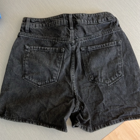 denim printed shorts - Picture 2 of 2